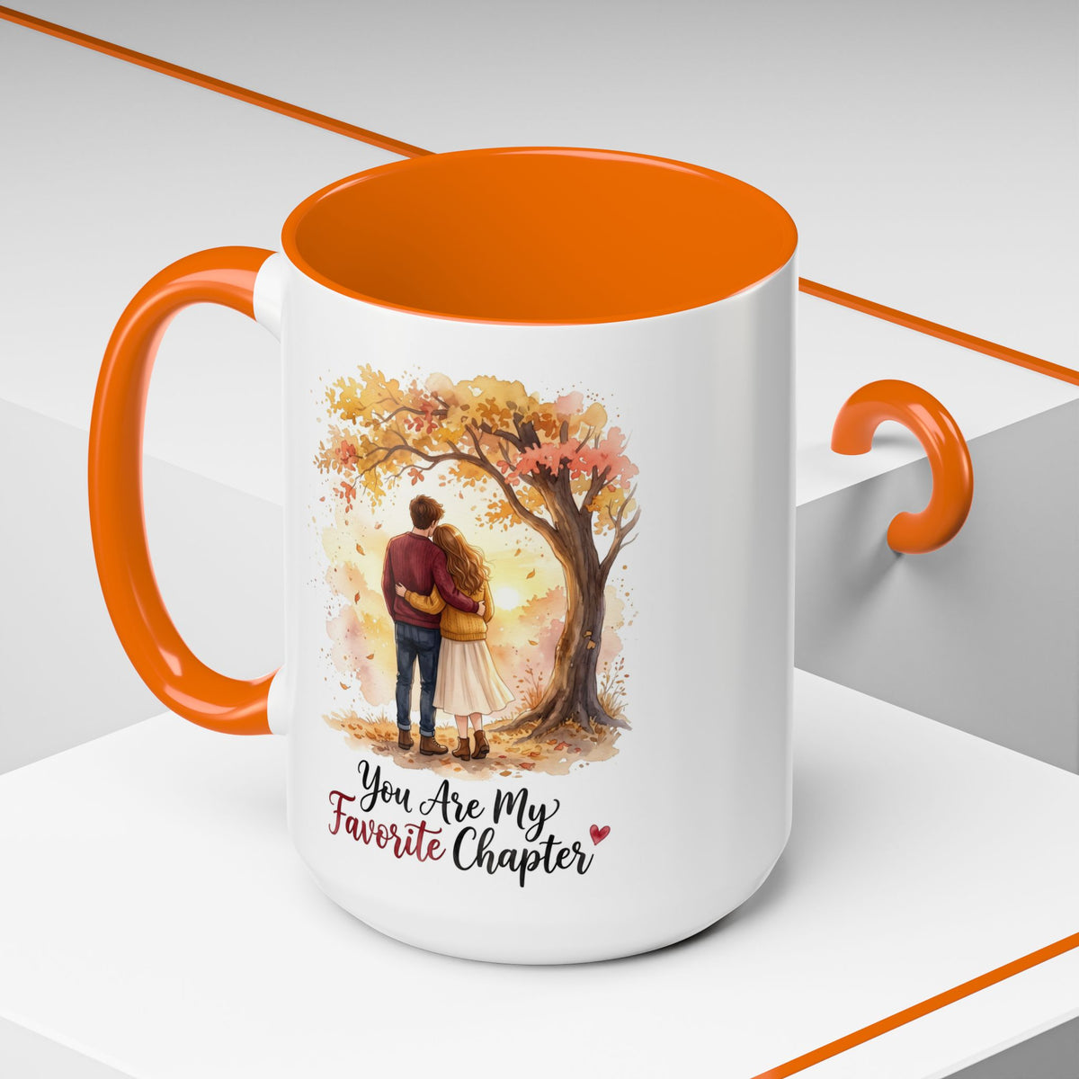 You Are My Favorite Chapter Romantic Autumn Coffee Mug