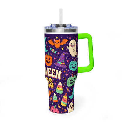 Halloween Vibes 40oz Thermal Tumbler