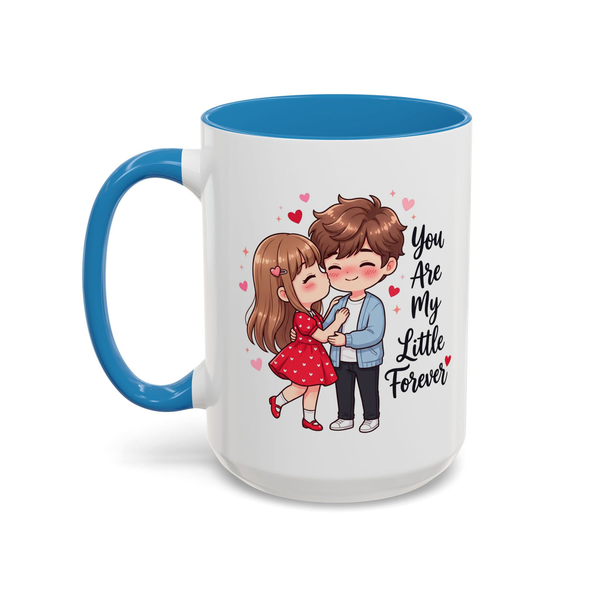 You Are My Little Forever Romantic Couple Coffee Mug