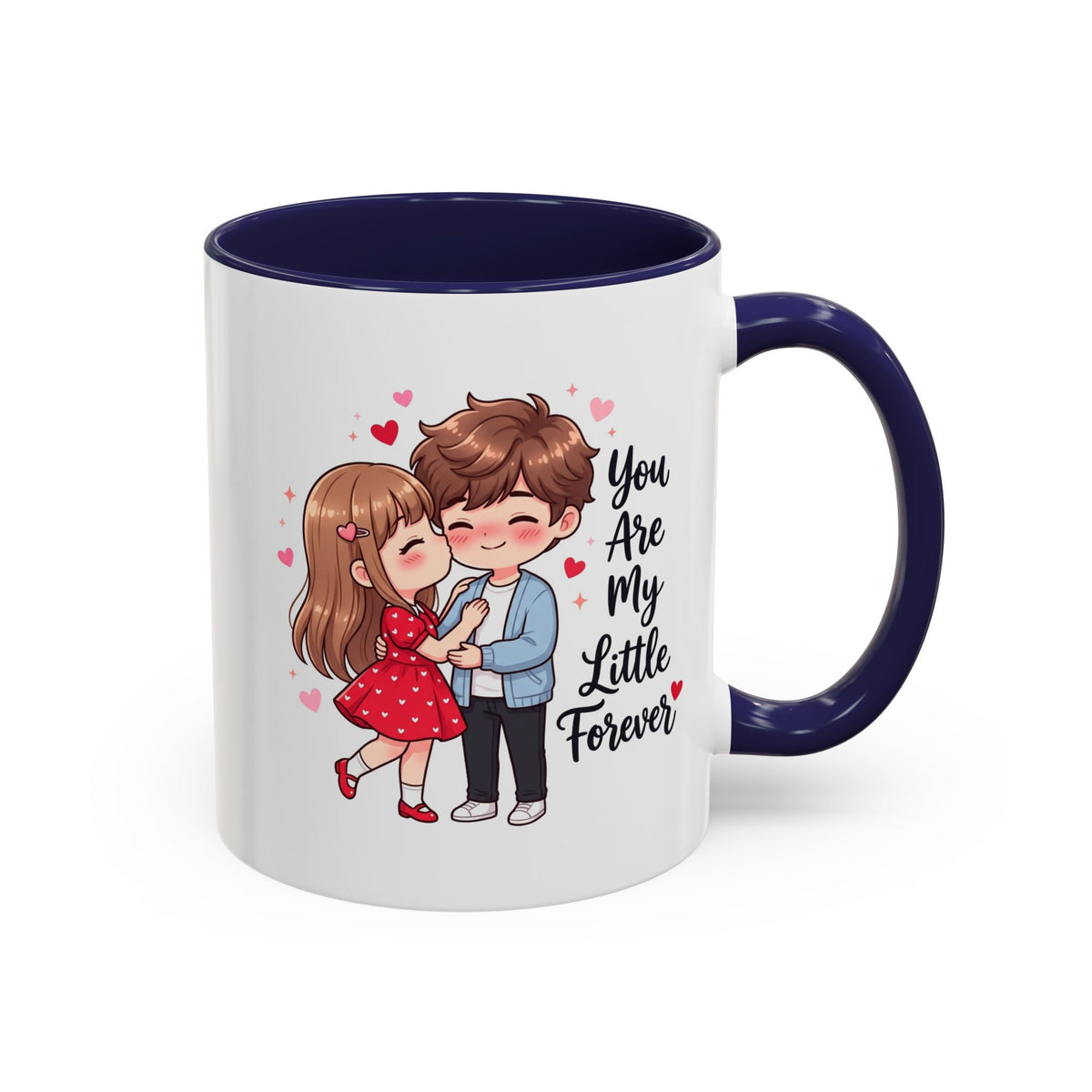You Are My Little Forever Romantic Couple Coffee Mug