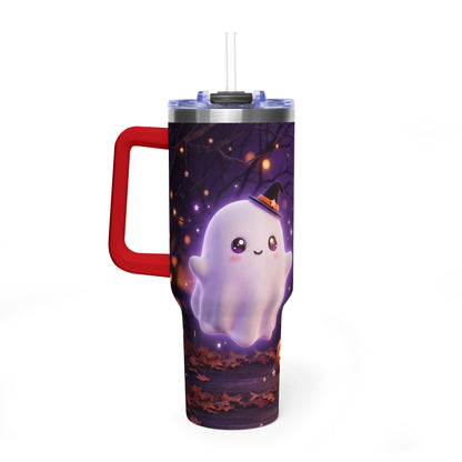 Cute Halloween Ghost 40oz Vacuum Thermal Tumbler
