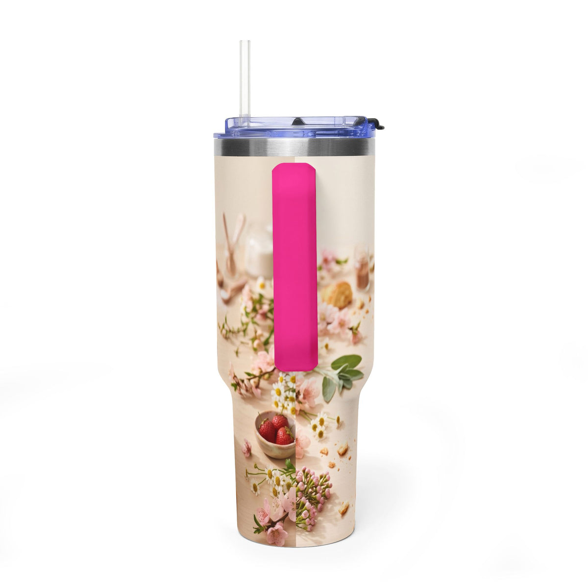 You Make Life Peachy Cat 40oz Travel Tumbler