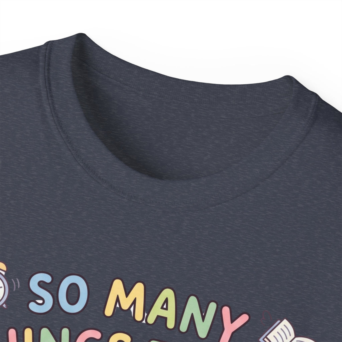 So Many Things To Do! Cat T-Shirt — Cute Stressed Kitty Graphic Tee