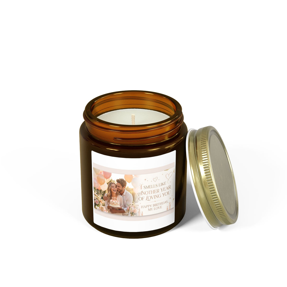 Scented Candle – Coconut Apricot Wax (4oz & 9oz)