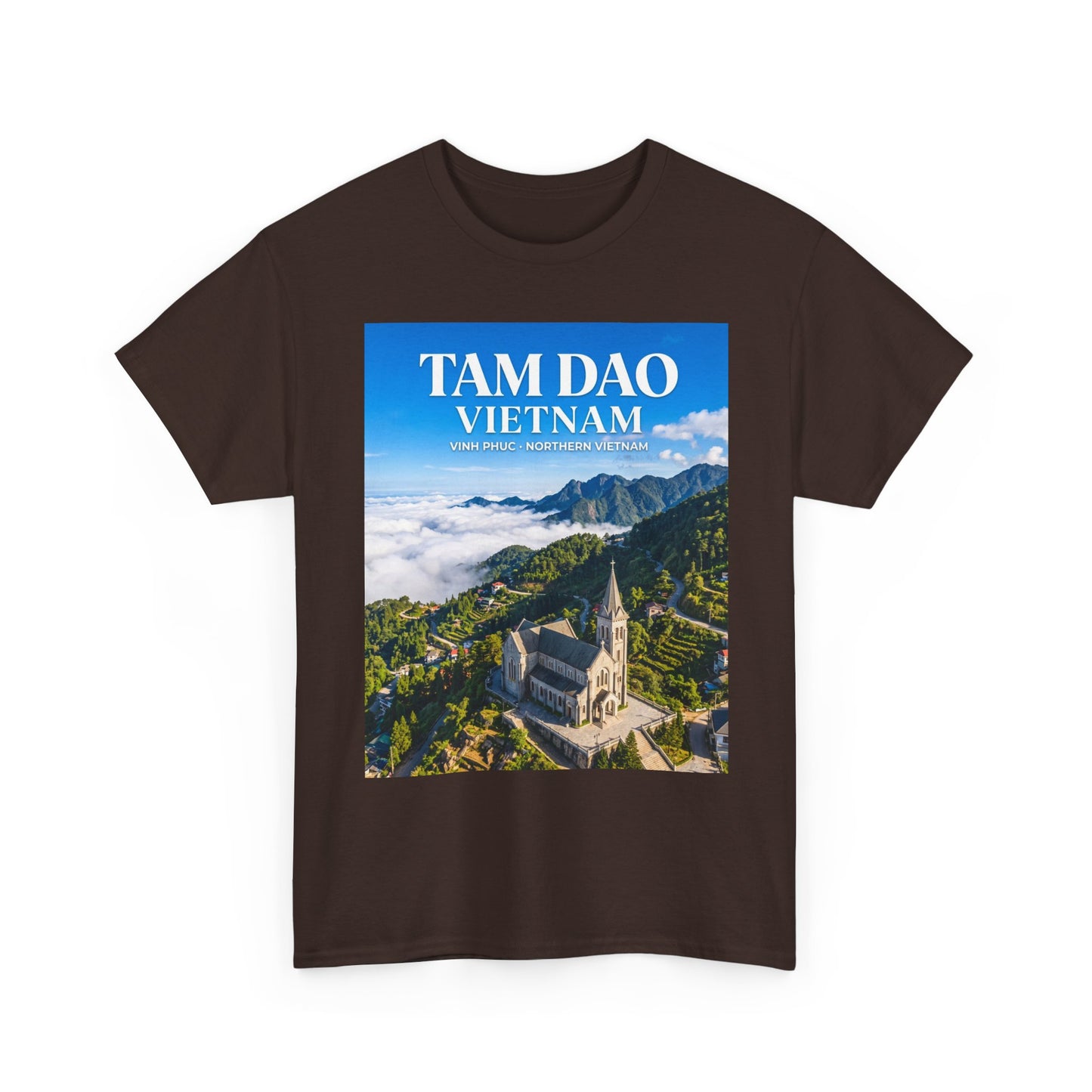 Tam Dao Vietnam Scenic T-Shirt – Mountain Church Travel Tee