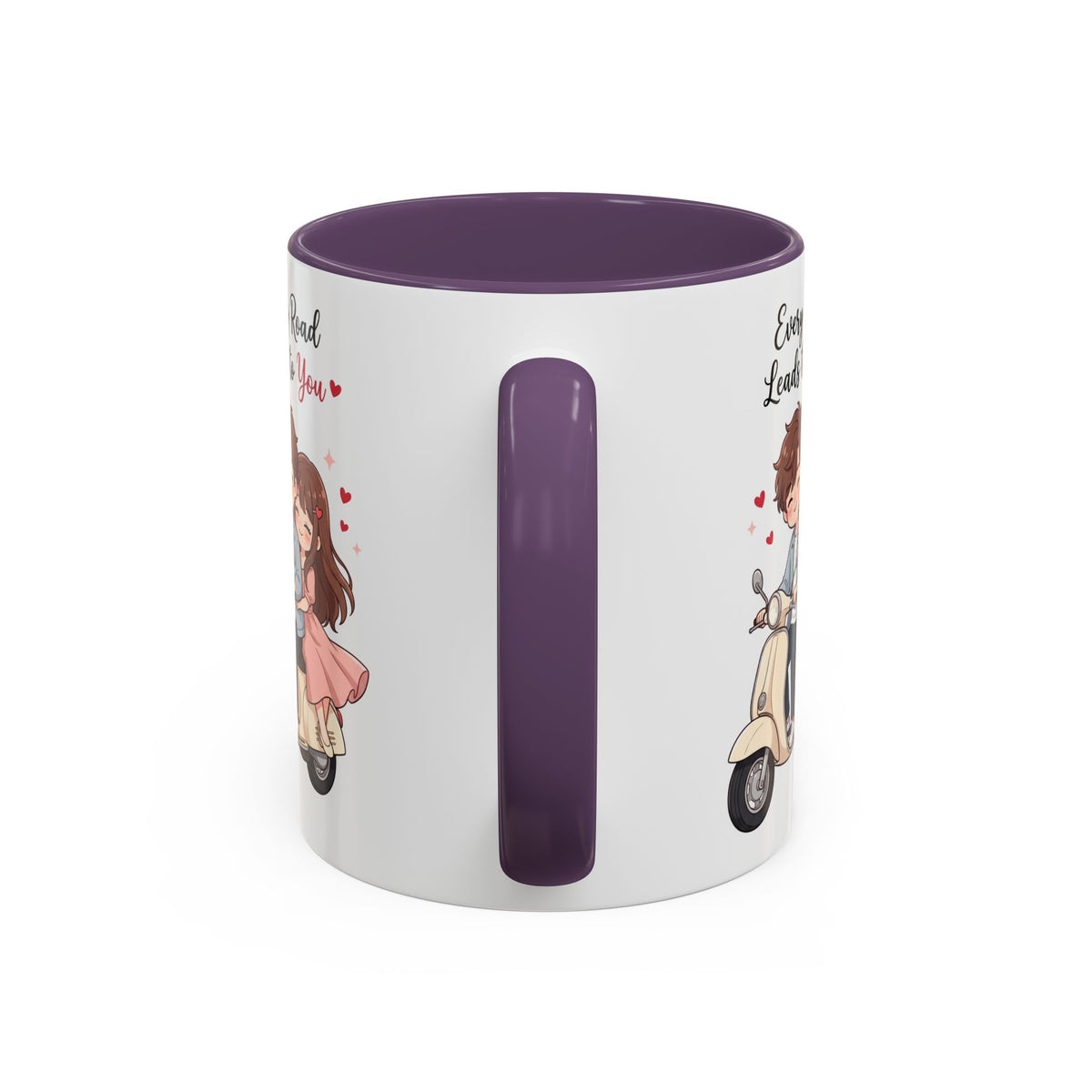 Every Road Leads to You Romantic Couple Coffee Mug