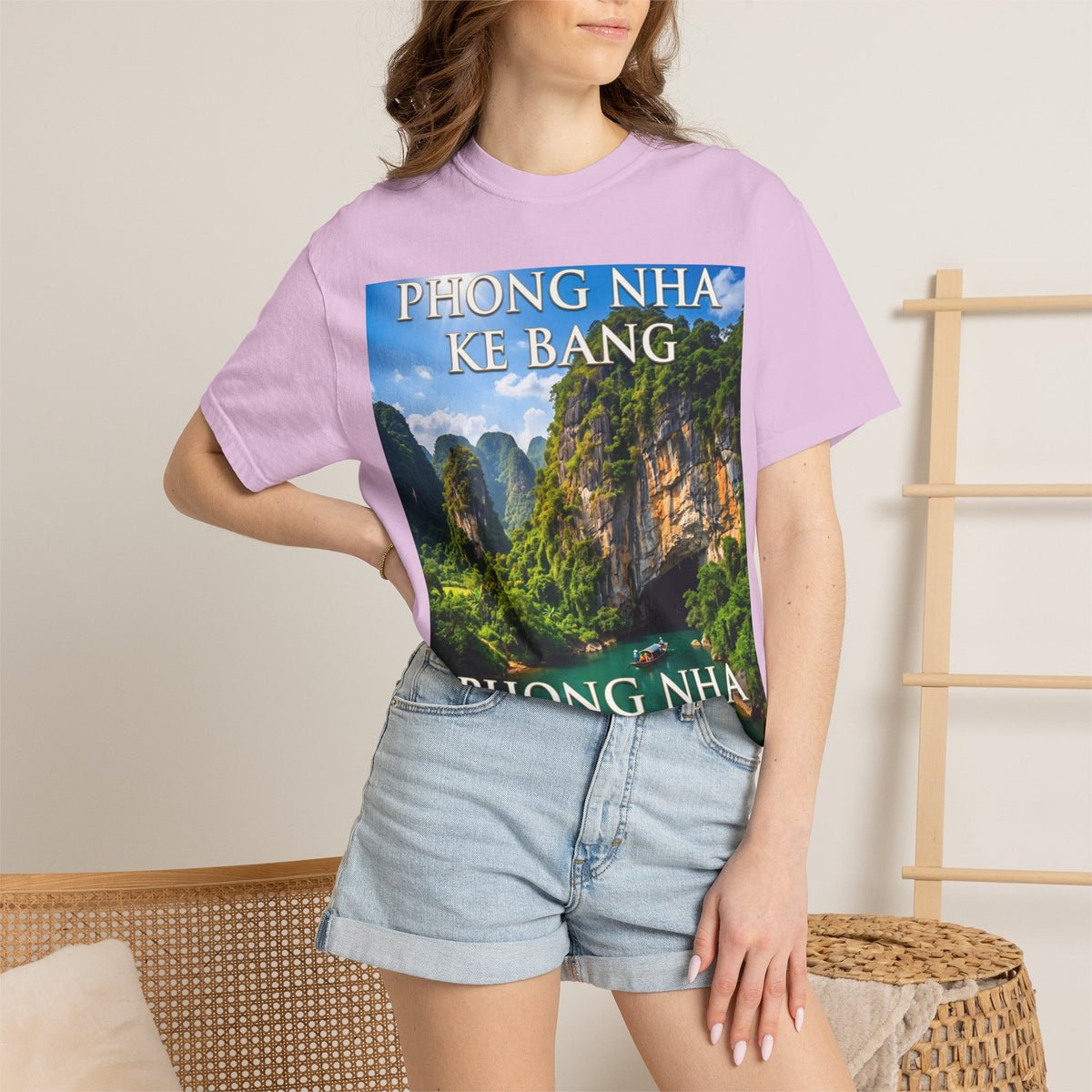 Phong Nha Ke Bang Scenic T-Shirt — Vietnam Landscape Travel Tee