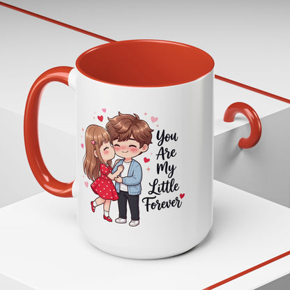 You Are My Little Forever Romantic Couple Coffee Mug