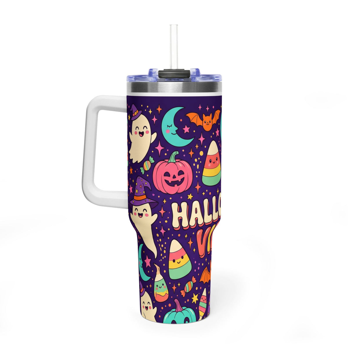 Halloween Vibes 40oz Thermal Tumbler