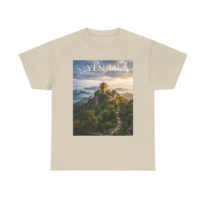 Yen Tu Mountain Scenic Tee – 'YEN TU: Listen to the Silence' Travel Photography T-Shirt