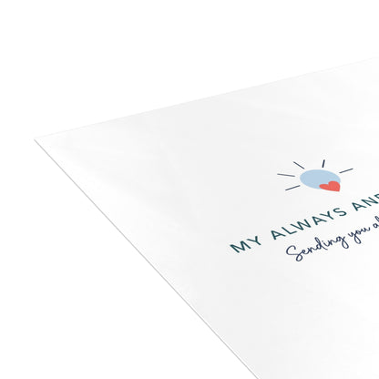 Dad Greeting Card – “Thank You for Being You”