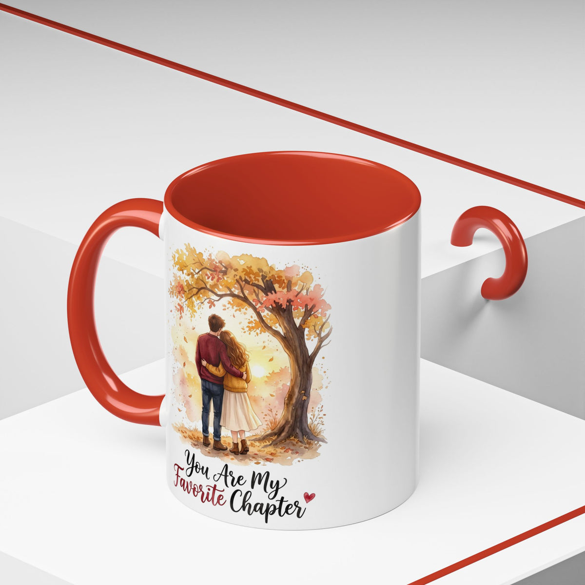 You Are My Favorite Chapter Romantic Autumn Coffee Mug