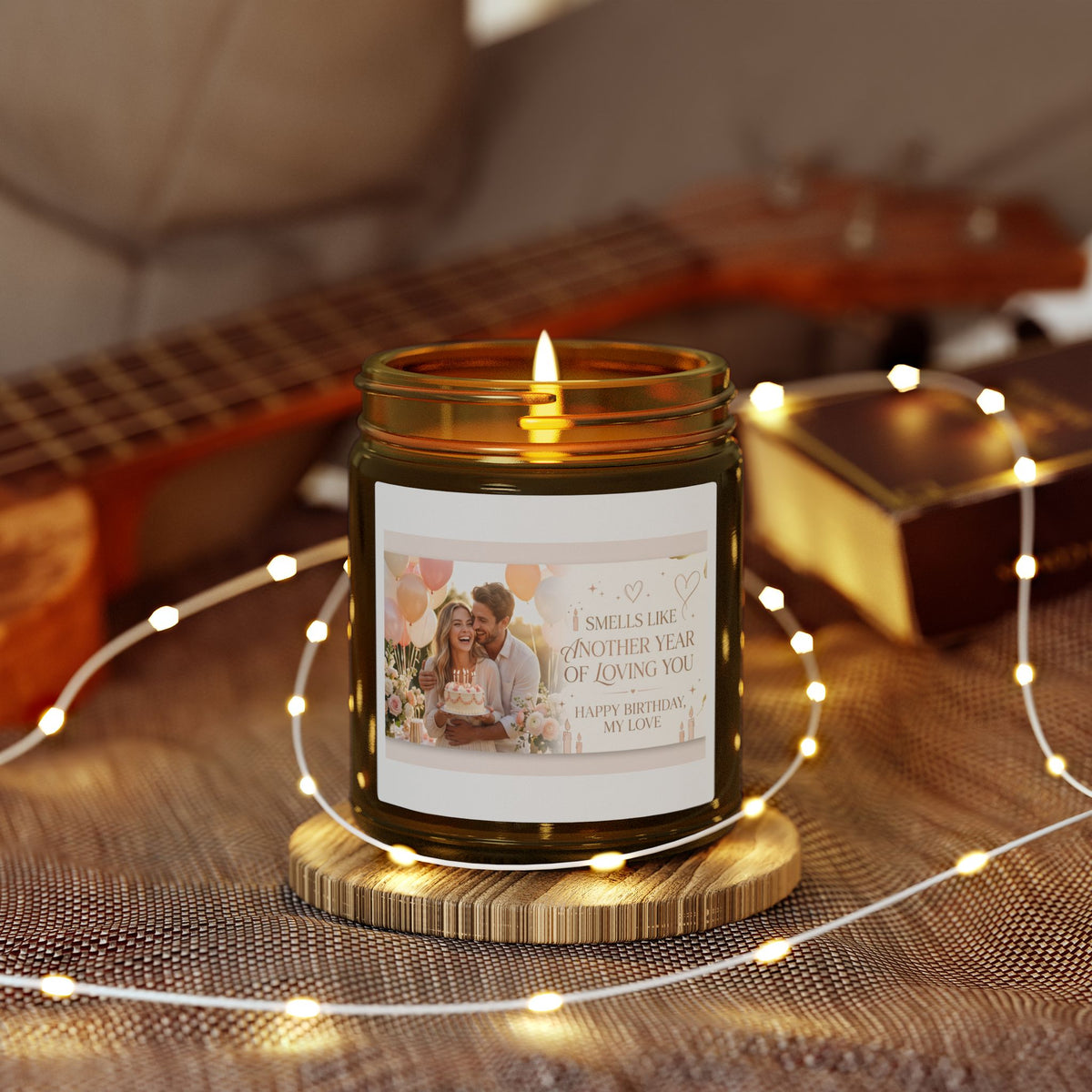Scented Candle – Coconut Apricot Wax (4oz & 9oz)
