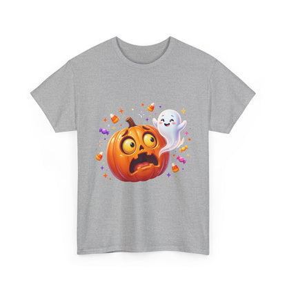 Halloween Pumpkin & Friendly Ghost T-Shirt