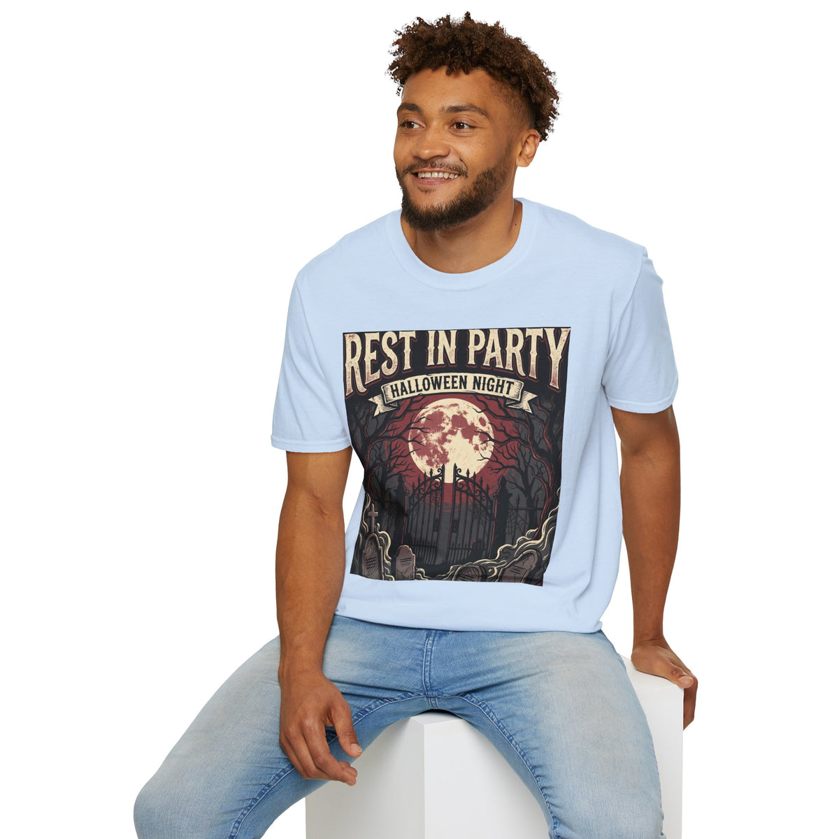 Rest in Party Halloween Night T-Shirt