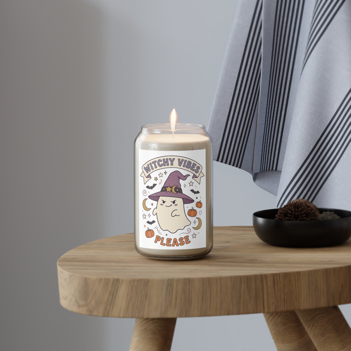 Witchy Vibes Please Soy Candle – 13.75oz Halloween Scented Candle
