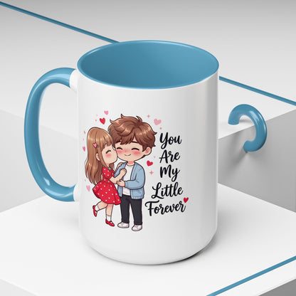 You Are My Little Forever Romantic Couple Coffee Mug