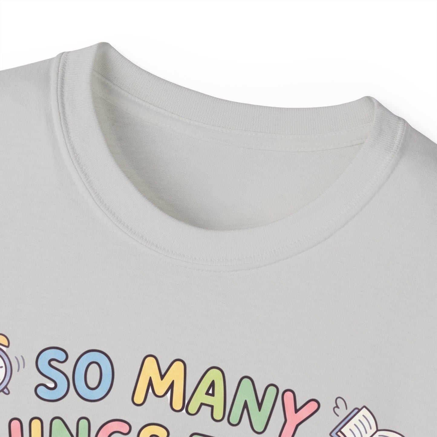 So Many Things To Do! Cat T-Shirt — Cute Stressed Kitty Graphic Tee