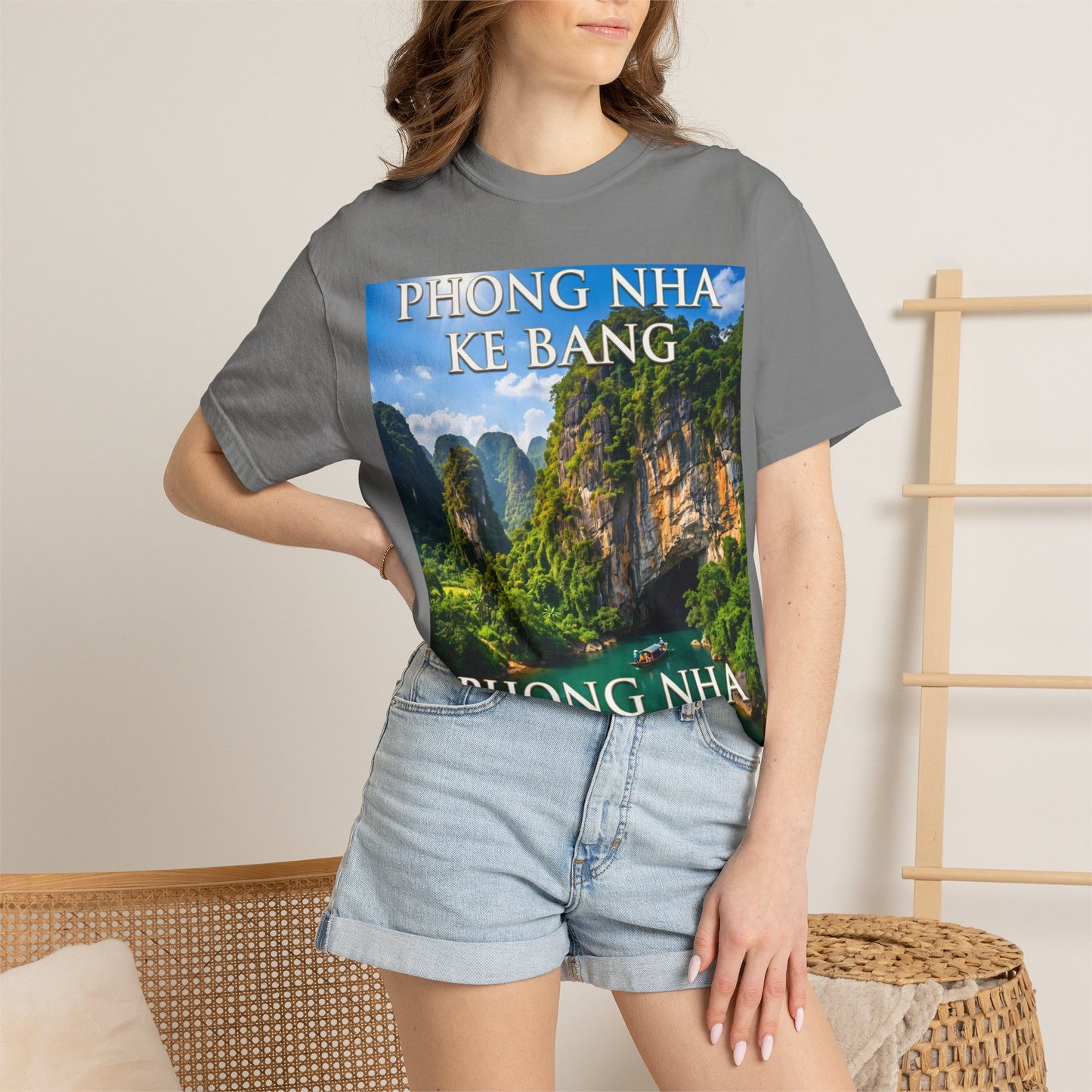 Phong Nha Ke Bang Scenic T-Shirt — Vietnam Landscape Travel Tee