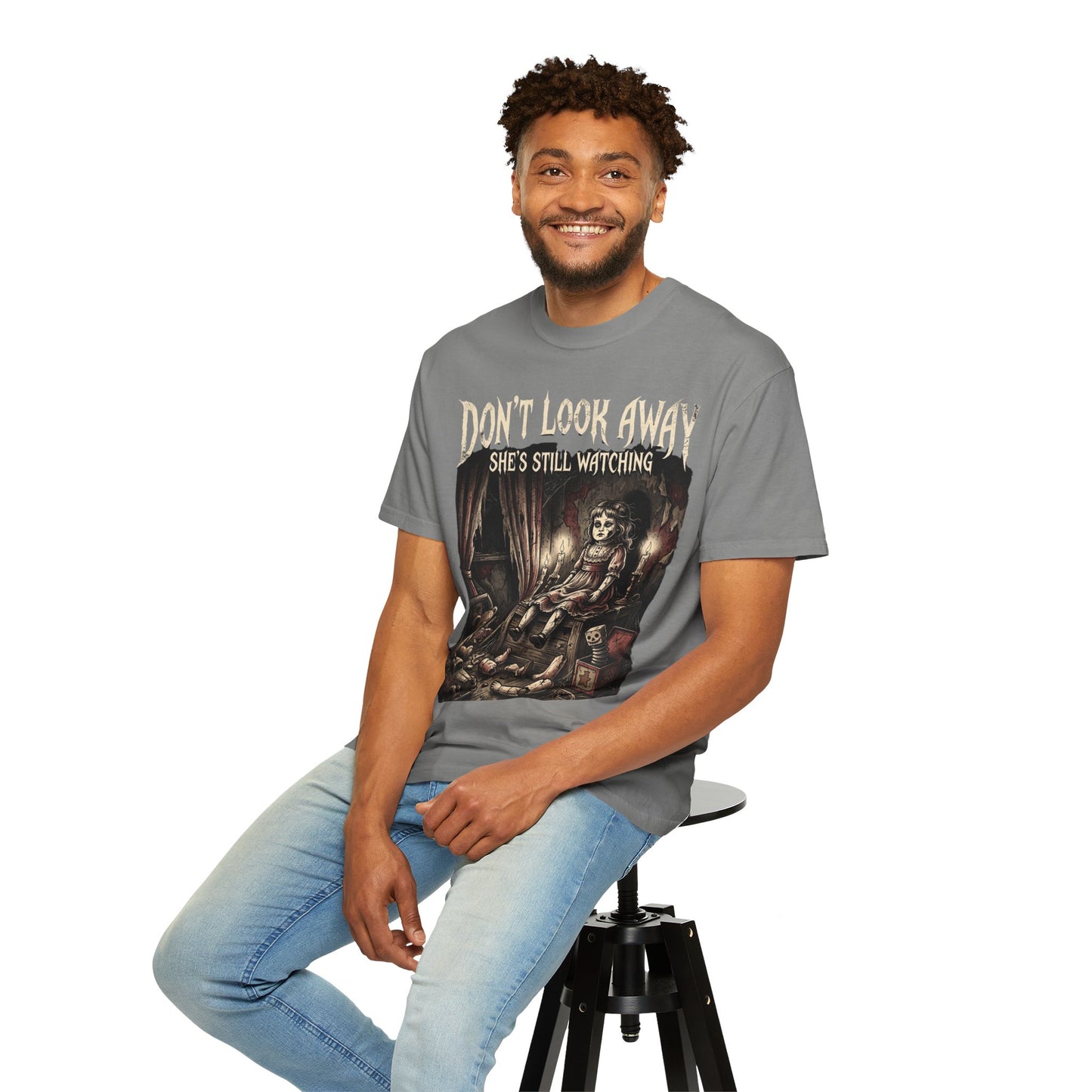 Don't Look Away "She's Still Watching" T-Shirt