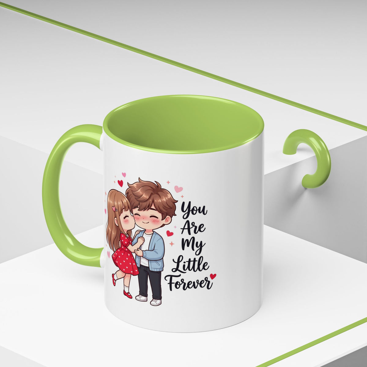 You Are My Little Forever Romantic Couple Coffee Mug