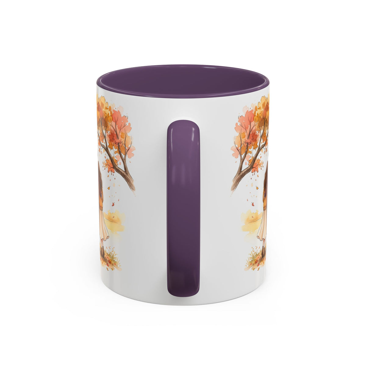 Autumn Couple Under Tree Coffee Mug