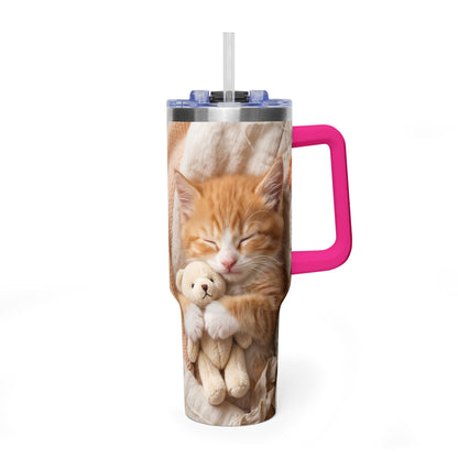 Cat Lover 40oz Thermal Tumbler