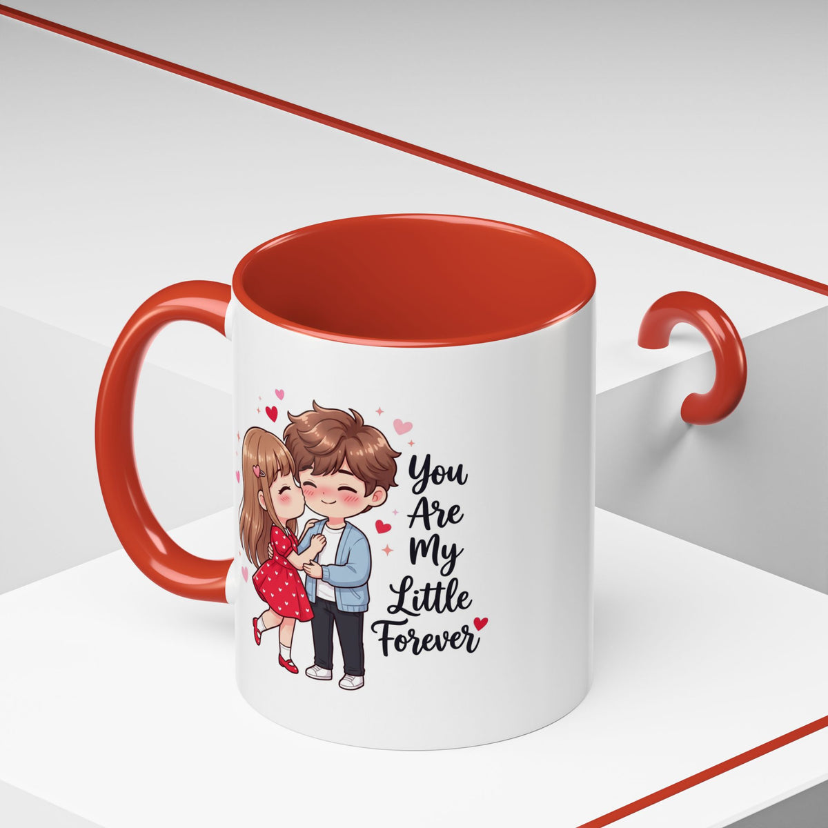 You Are My Little Forever Romantic Couple Coffee Mug