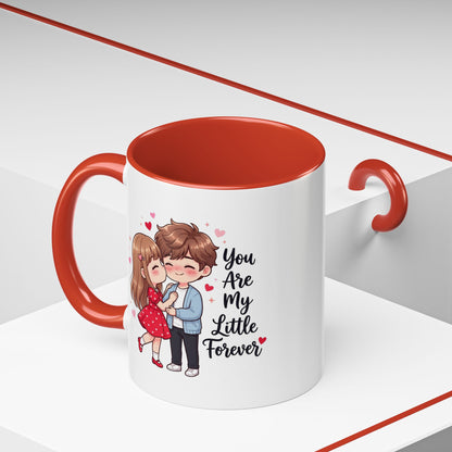 You Are My Little Forever Romantic Couple Coffee Mug