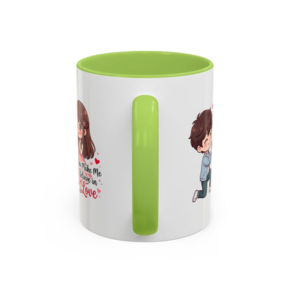 You Make Me Believe in Love Romantic Couple Coffee Mug