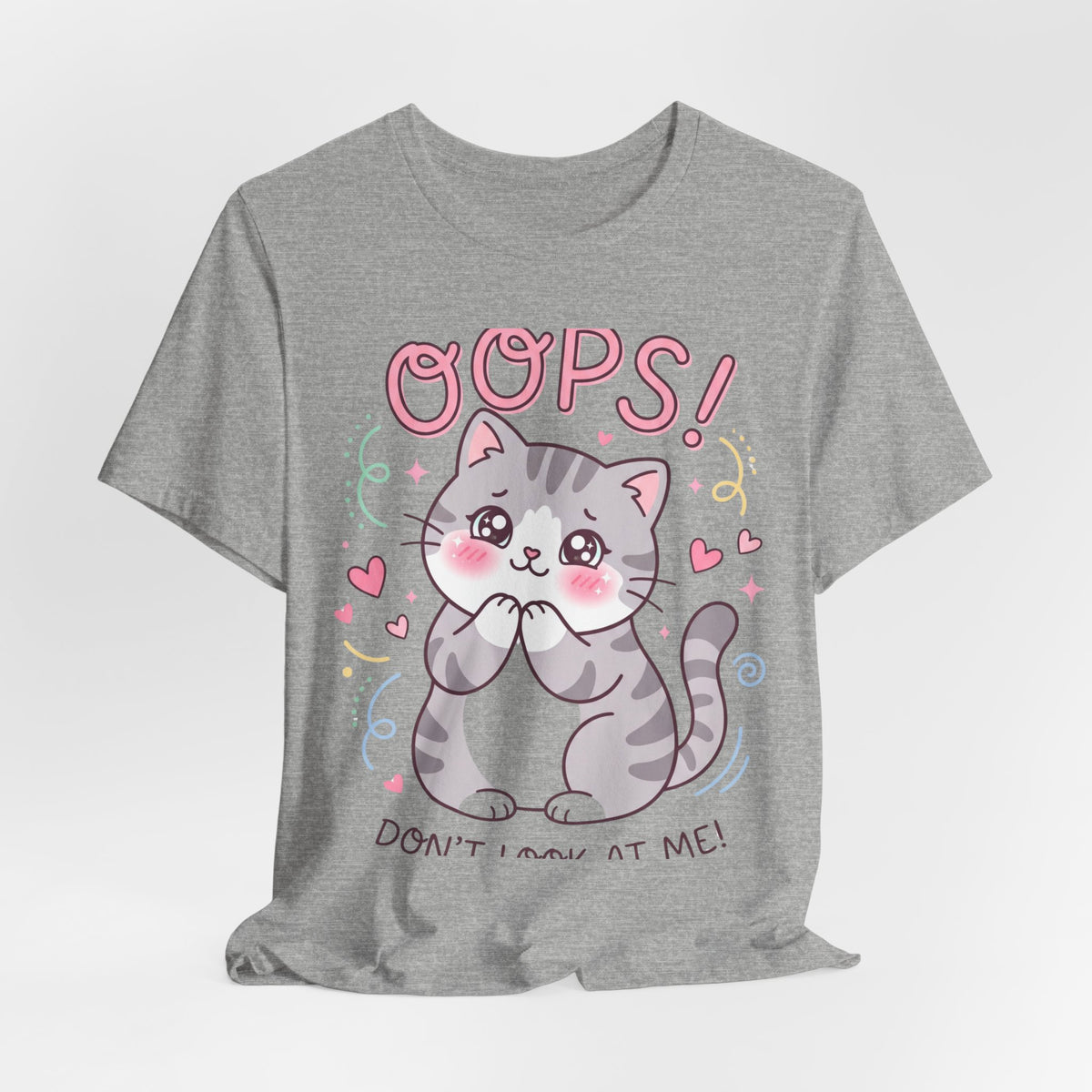 Oops! Don’t Blame Me Cute Kitten T-Shirt