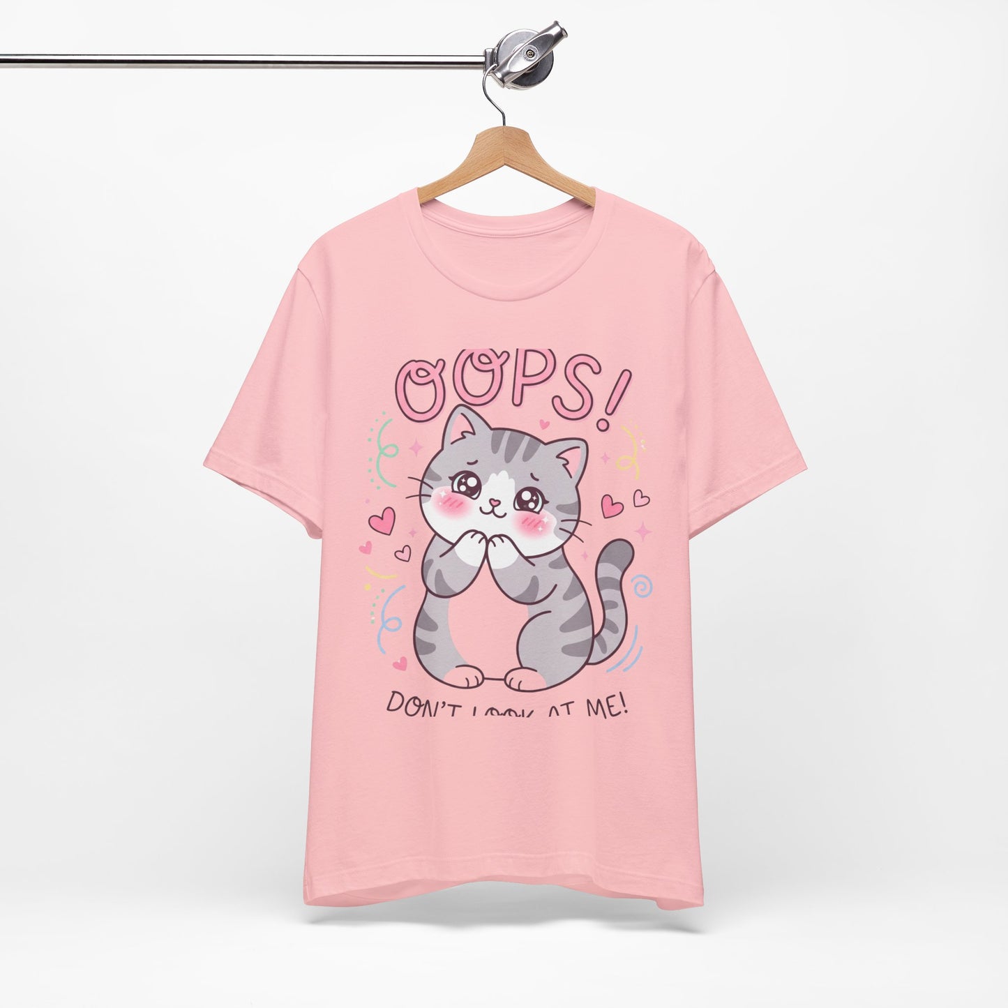 Oops! Don’t Blame Me Cute Kitten T-Shirt