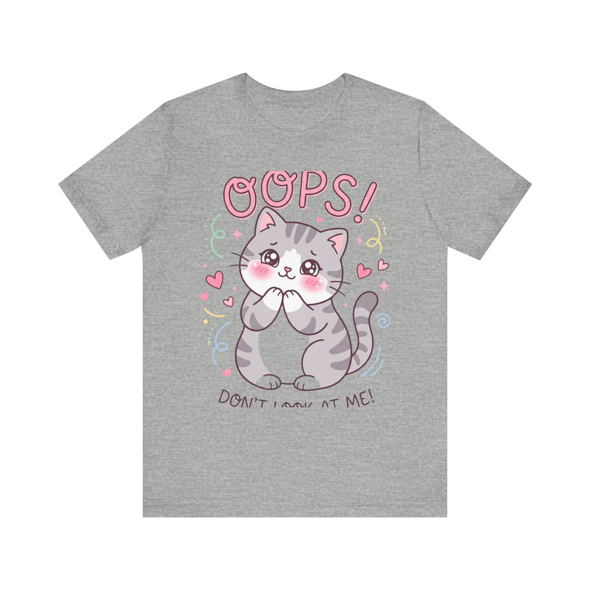 Oops! Don’t Blame Me Cute Kitten T-Shirt