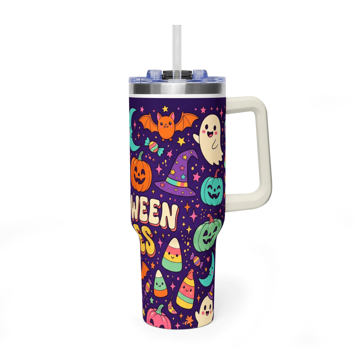 Halloween Vibes 40oz Thermal Tumbler