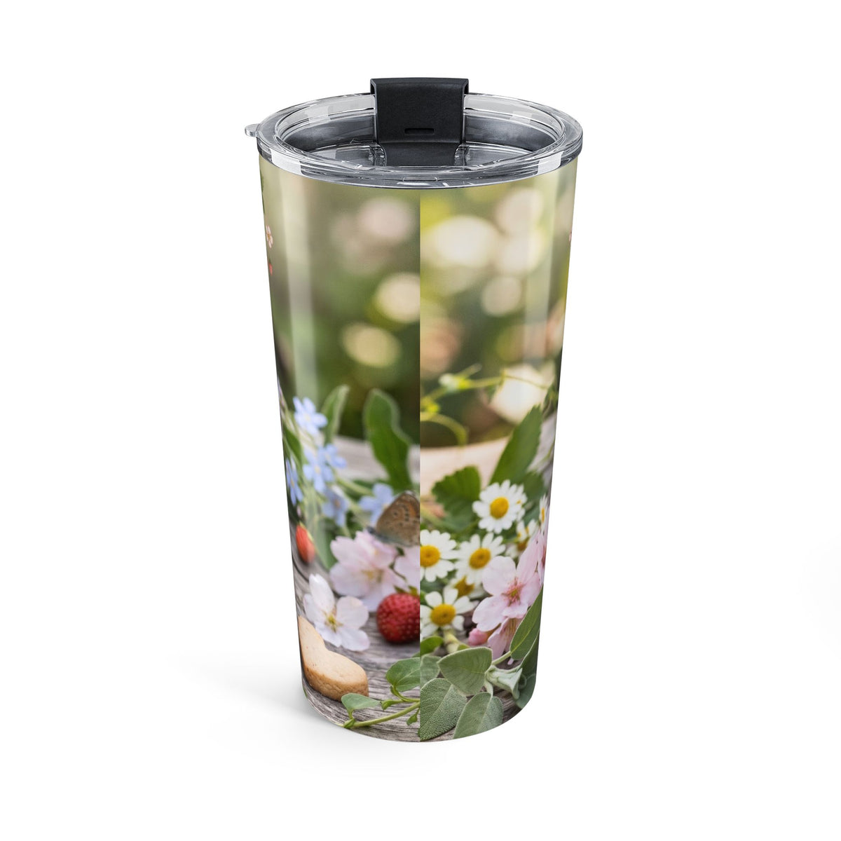 20oz Cute Sugar Glider Strawberry Garden Tumbler