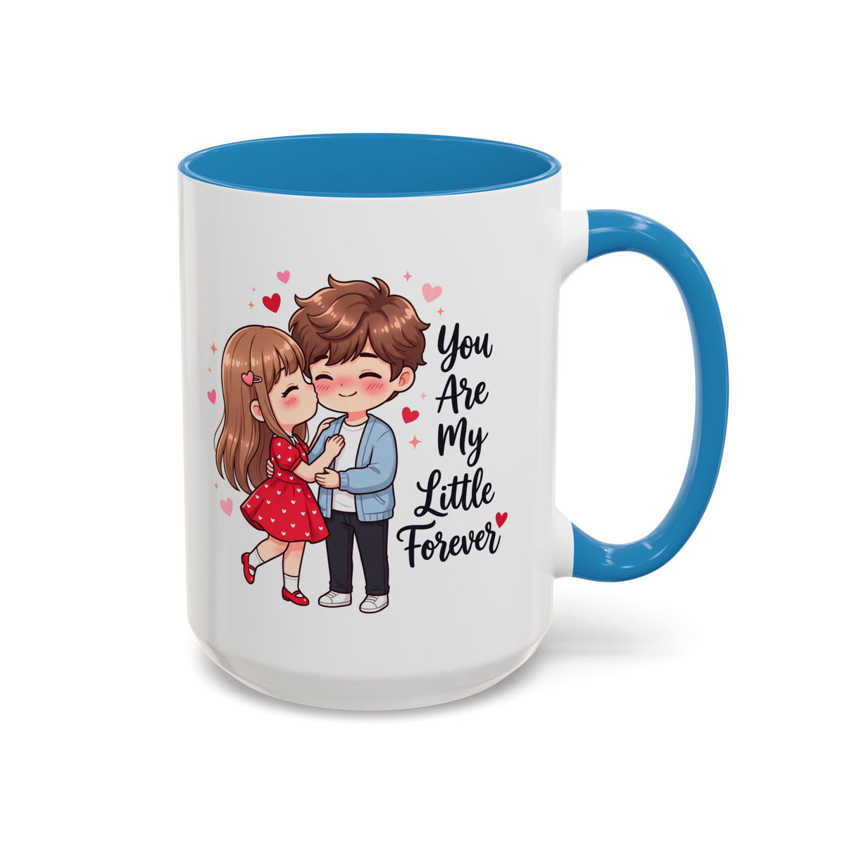 You Are My Little Forever Romantic Couple Coffee Mug
