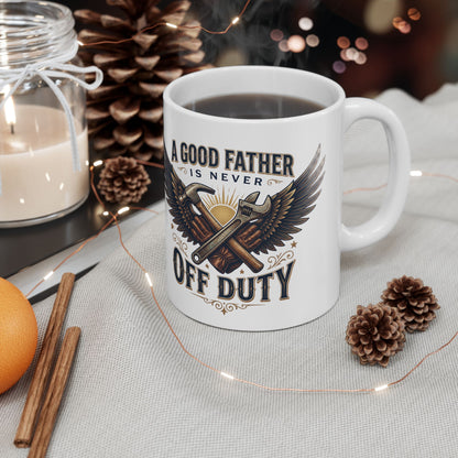 Duty Officer Eagle Quote Ceramic Mug