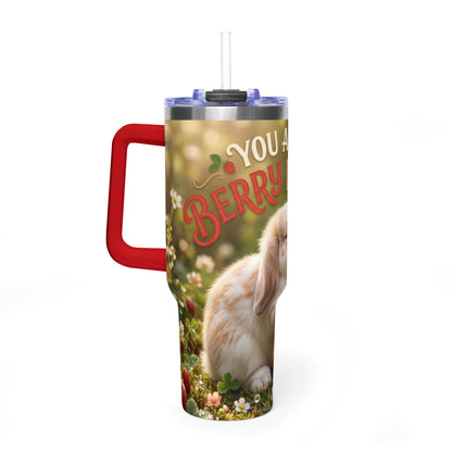 You Are My Berry Favorite Bunny 40oz Thermal Tumbler