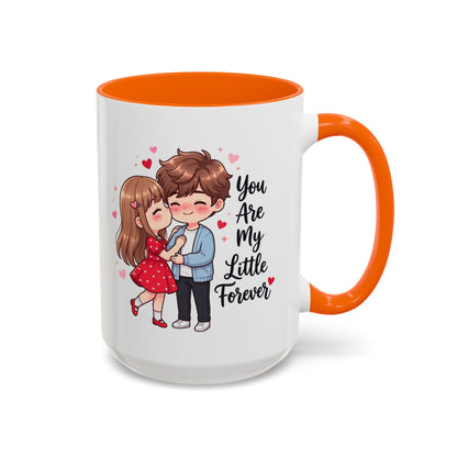 You Are My Little Forever Romantic Couple Coffee Mug
