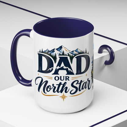 Adventure Compass Mountain Coffee Mug
