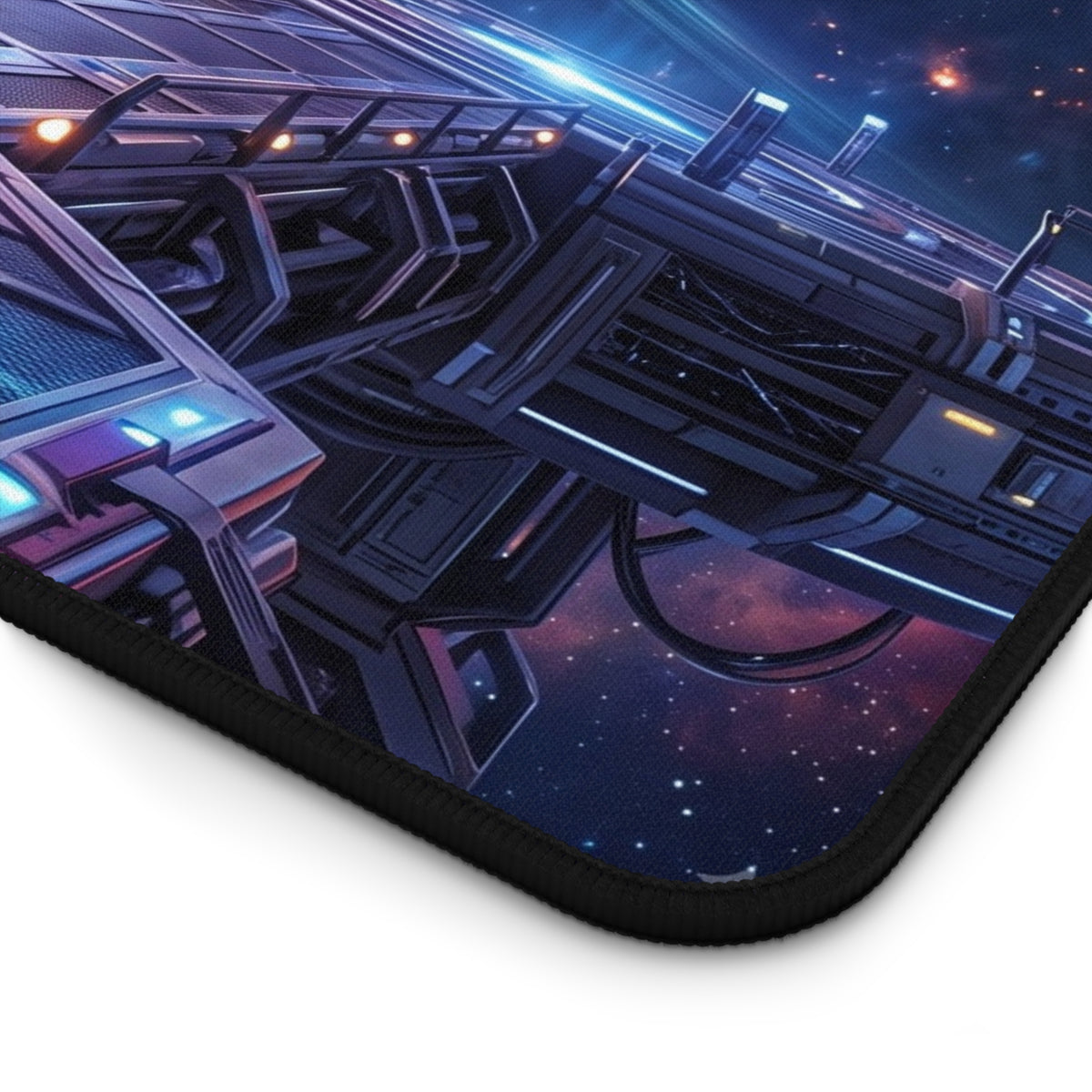 Space Explorer Desk Mat — Astronaut Galaxy Mouse Pad