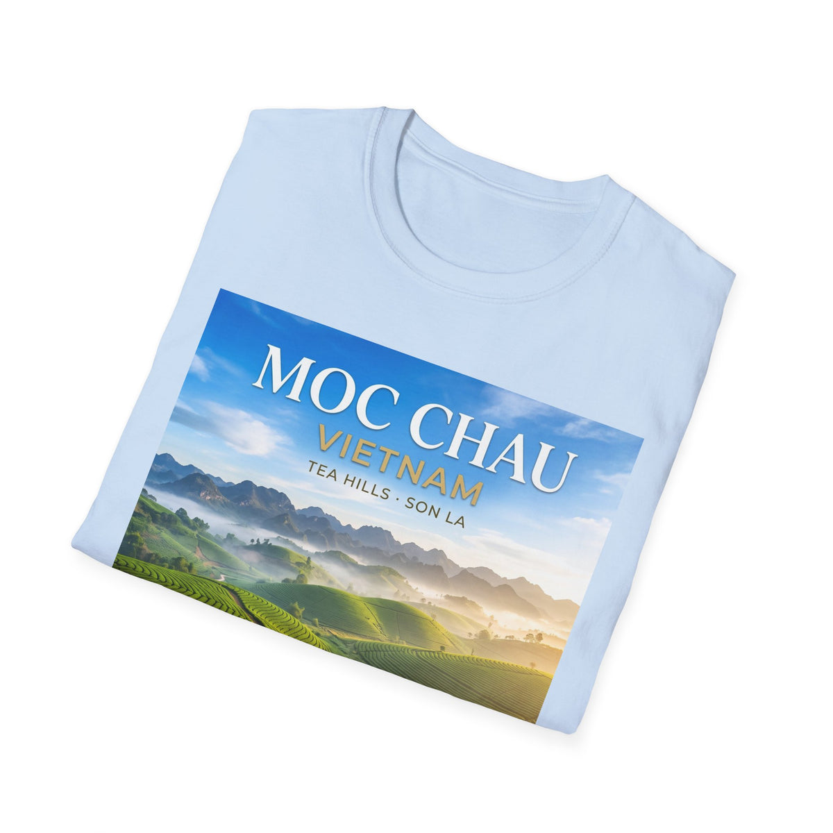 Moc Chau Vietnam Tee – Tea Hills of Son La Scenic Travel T-Shirt