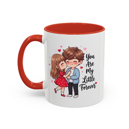 You Are My Little Forever Romantic Couple Coffee Mug