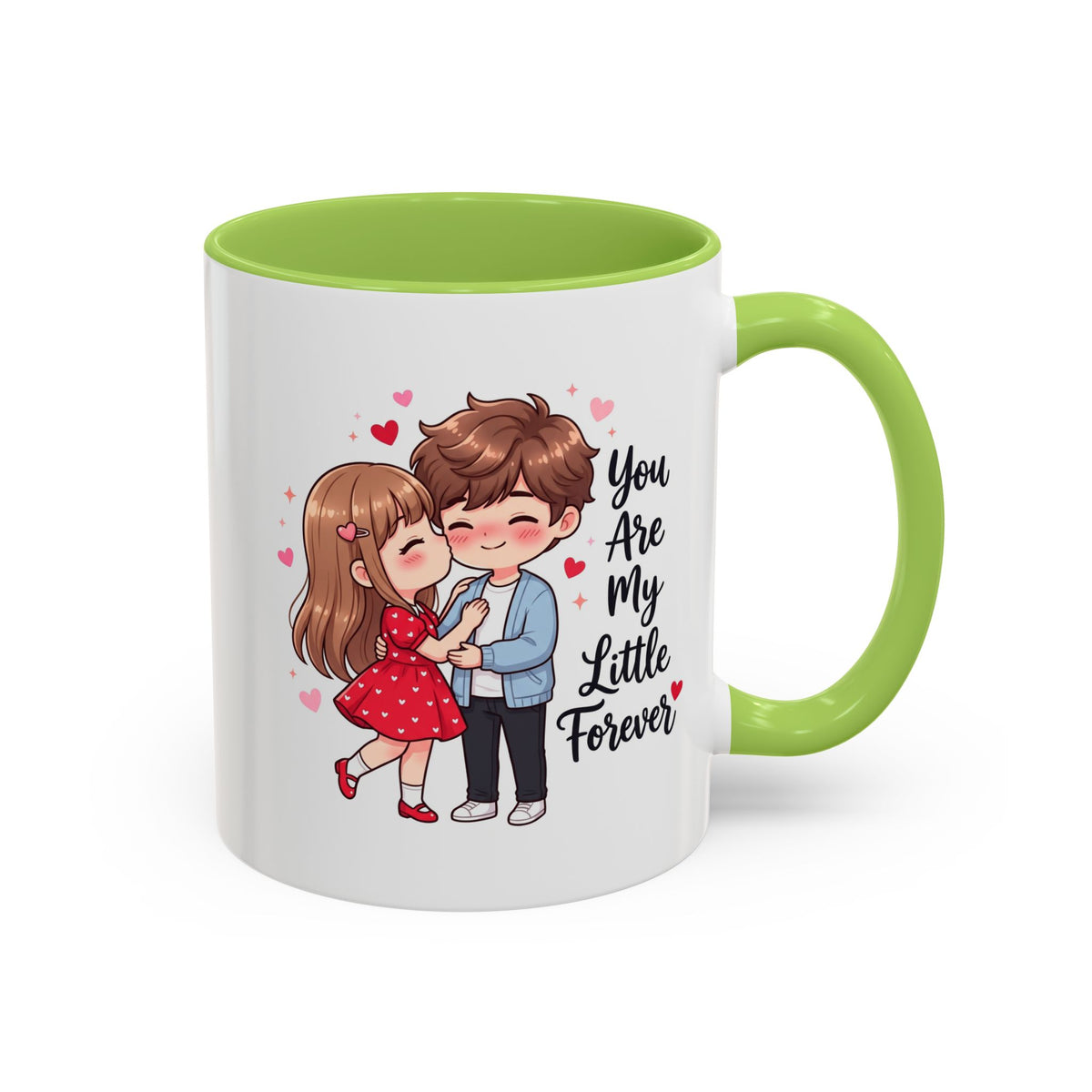 You Are My Little Forever Romantic Couple Coffee Mug
