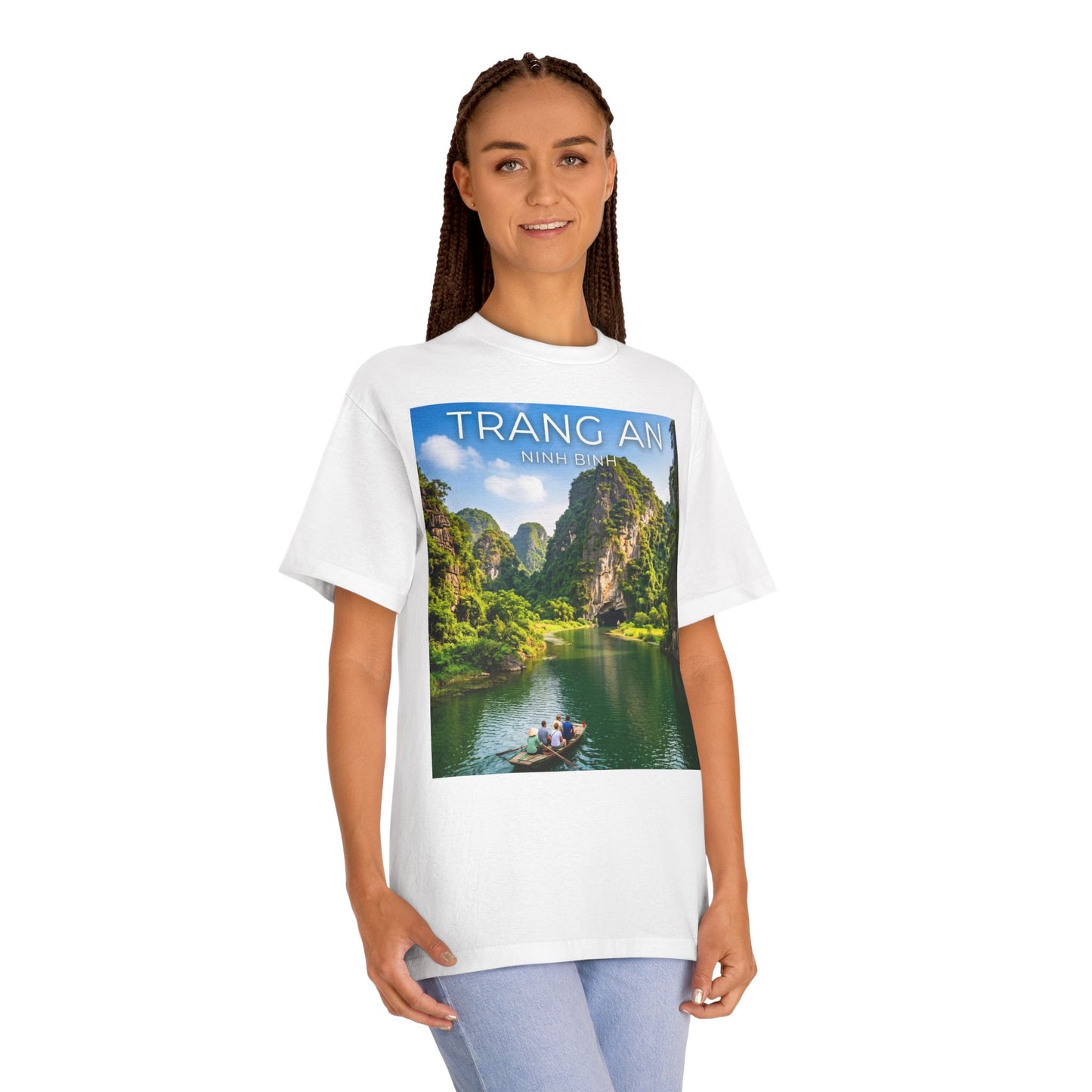 Trang An Vietnam Scenic Tee — Ninh Binh Travel Poster T-Shirt