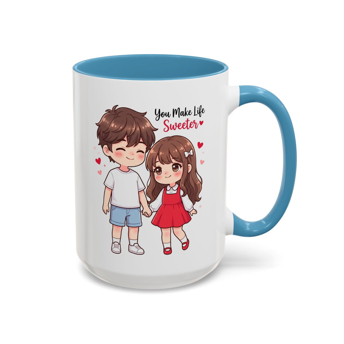 You Make Life Sweeter Couple Coffee Mug