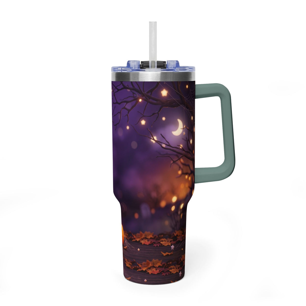 Cute Halloween Ghost 40oz Vacuum Thermal Tumbler