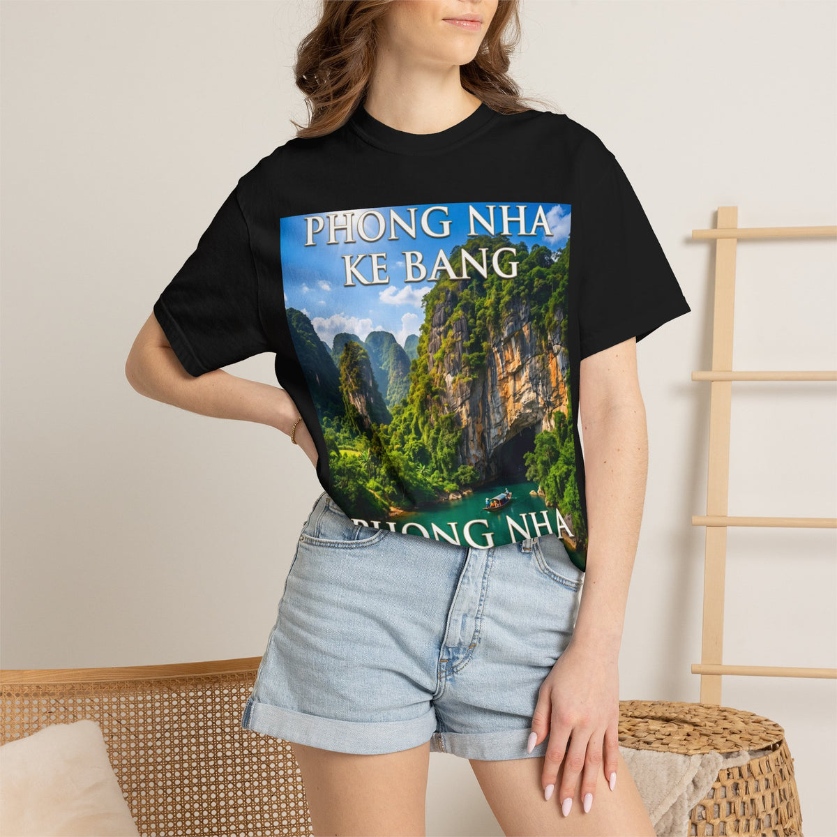 Phong Nha Ke Bang Scenic T-Shirt — Vietnam Landscape Travel Tee