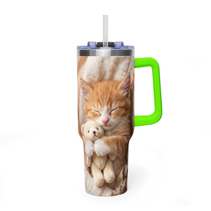 Cat Lover 40oz Thermal Tumbler