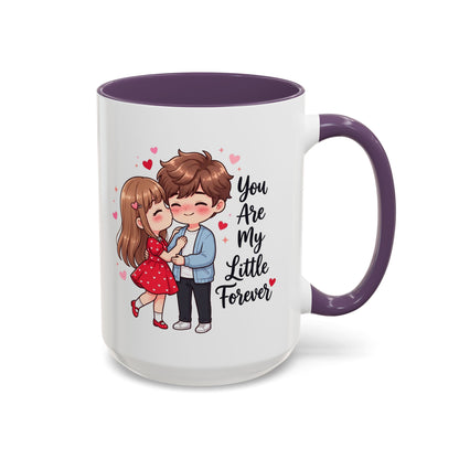 You Are My Little Forever Romantic Couple Coffee Mug
